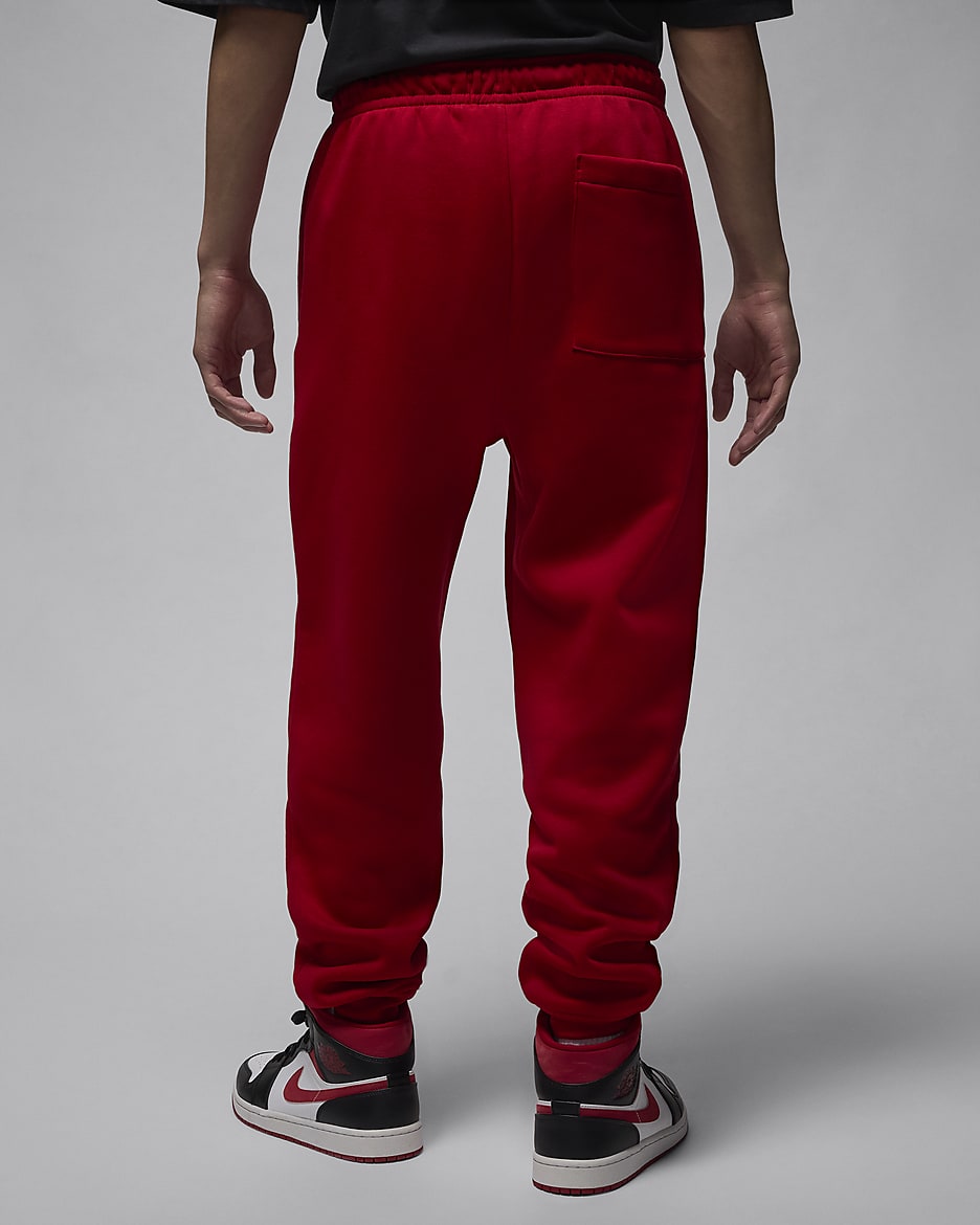 Jordan red fleece pants shop
